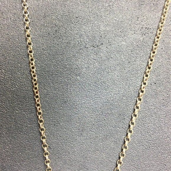 Heart Dangle Silver Necklace Multicolor Translucent Faceted Valentine Barbie - Picture 4 of 6